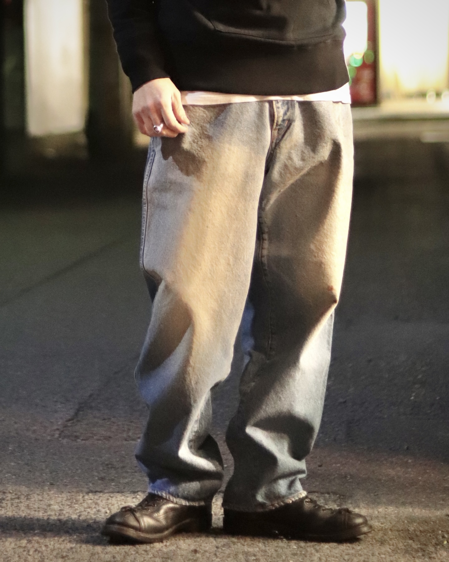 177cm 60kg 34in着用