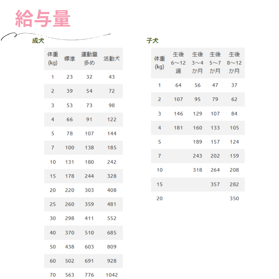 給与量