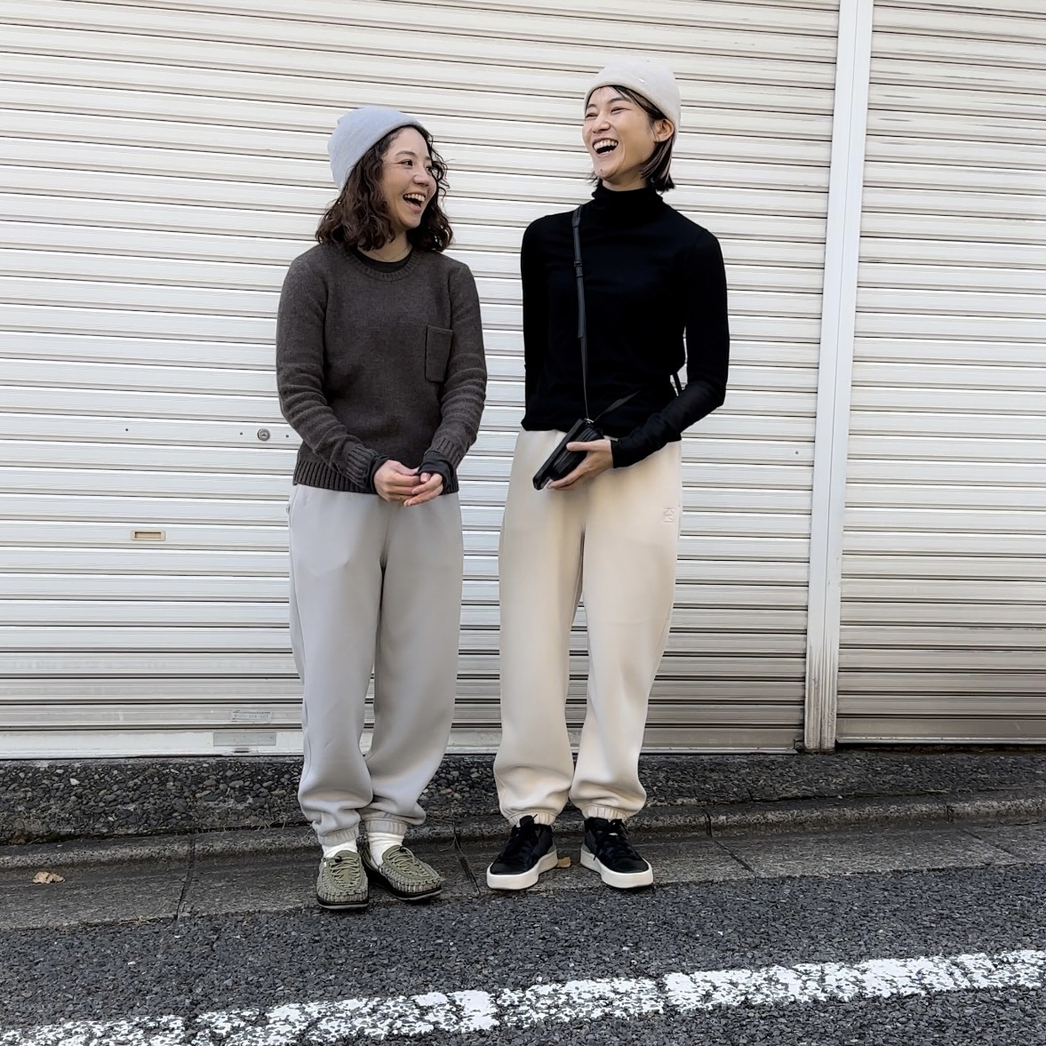 162cm/サイズ1、170cm/サイズ2着用