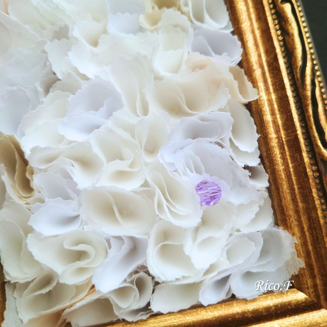 ヴァイオレットのスワロフスキー