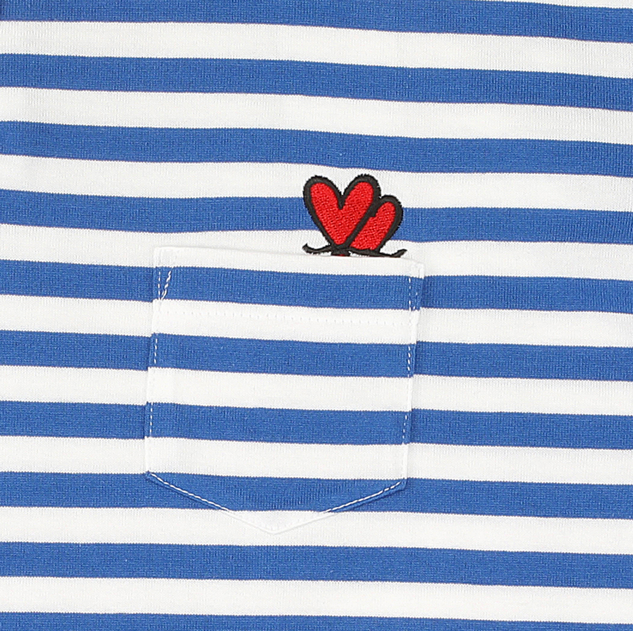 ショートホープポケット ＋ デフィレ創業の「2022」をモディファイしたハート調のマーク