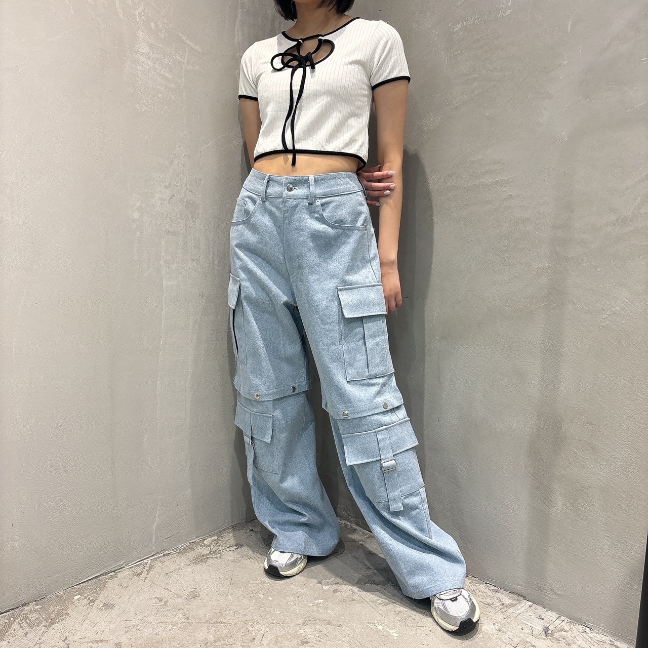 Staff：163cm ／BLUE