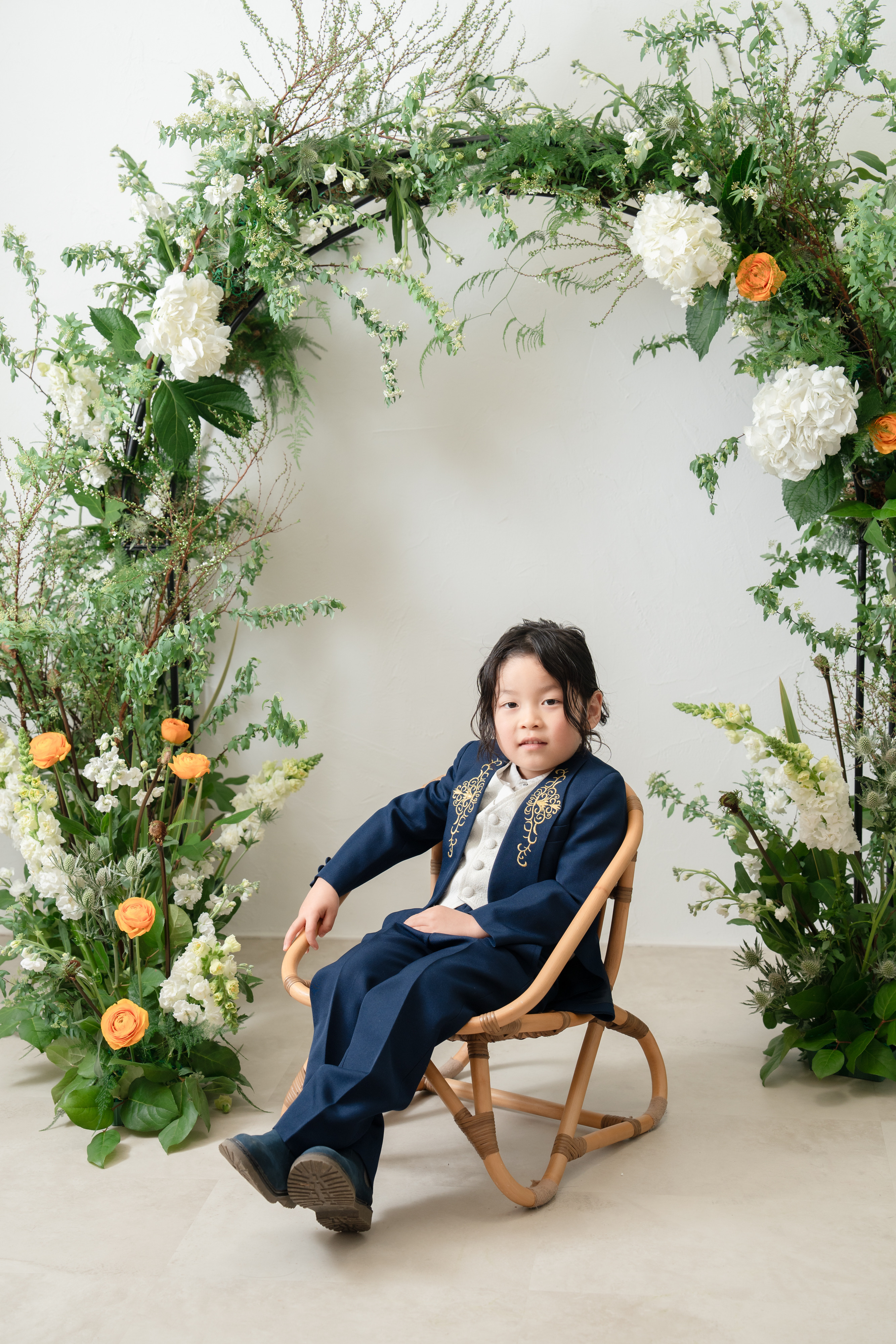 《5歳七五三》洋装レンタル衣装