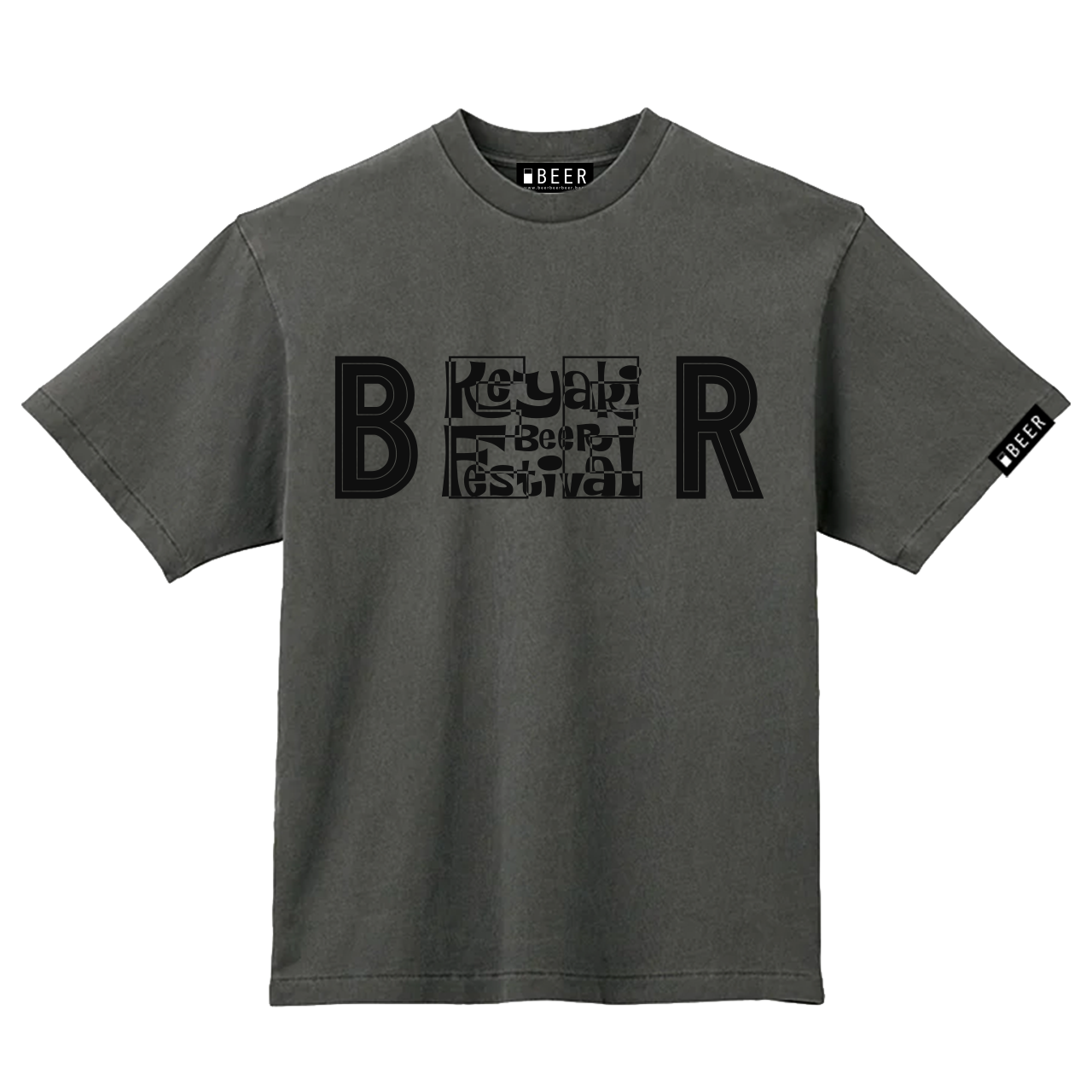 FRONT:BEERとけやきビール祭りのコラボデザイン