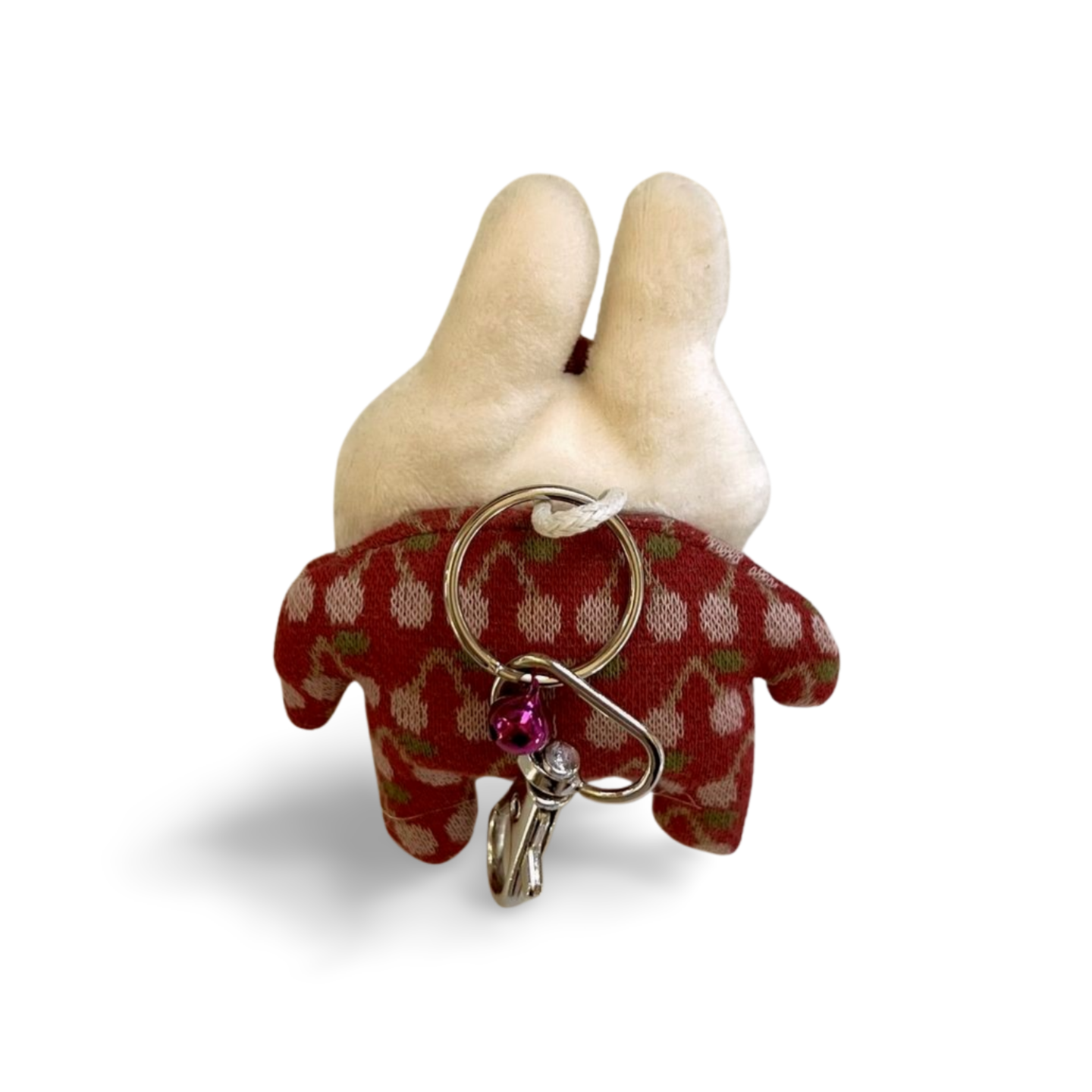 ハート付き白蝶ネクタイ（背面）