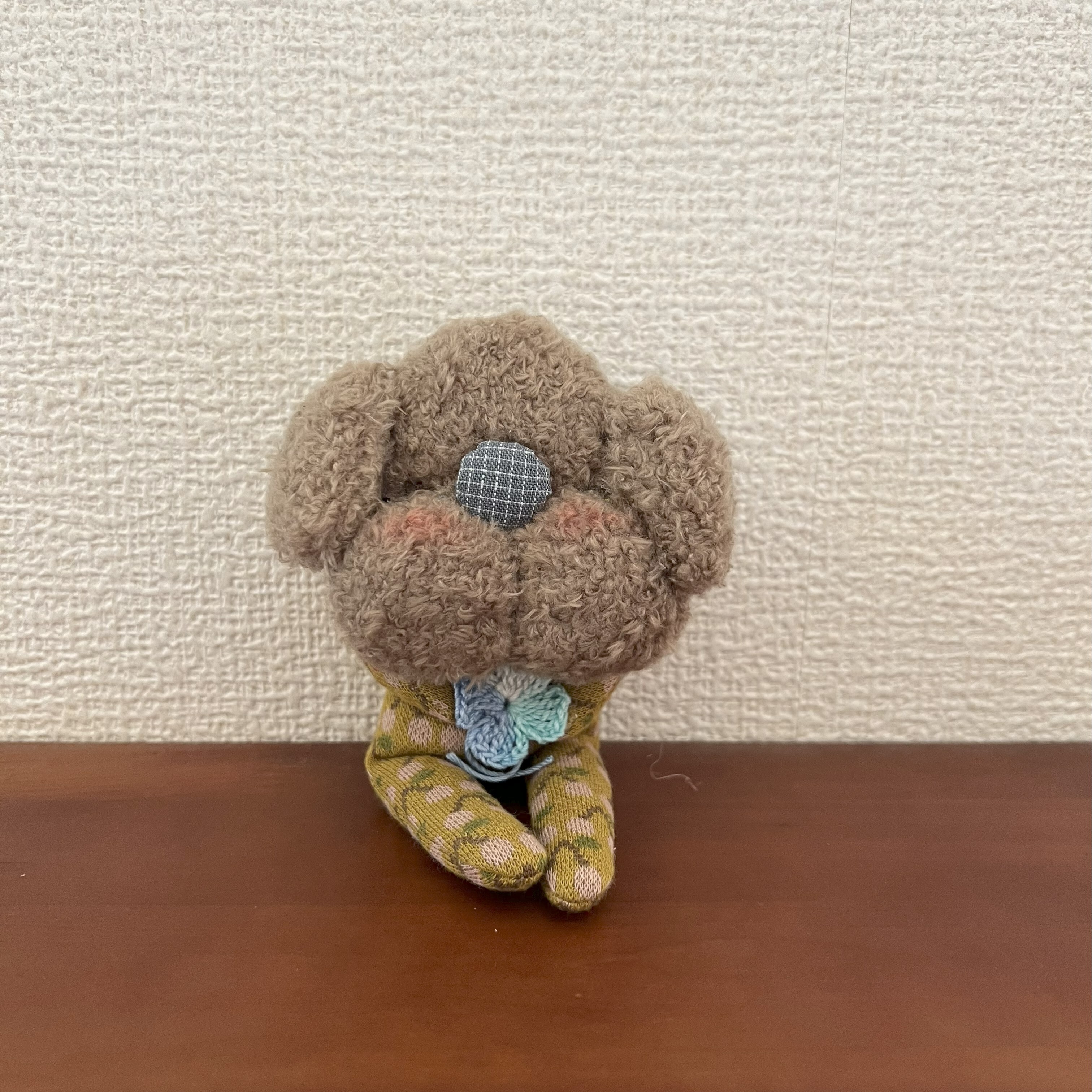 水色のクローバー（正面）