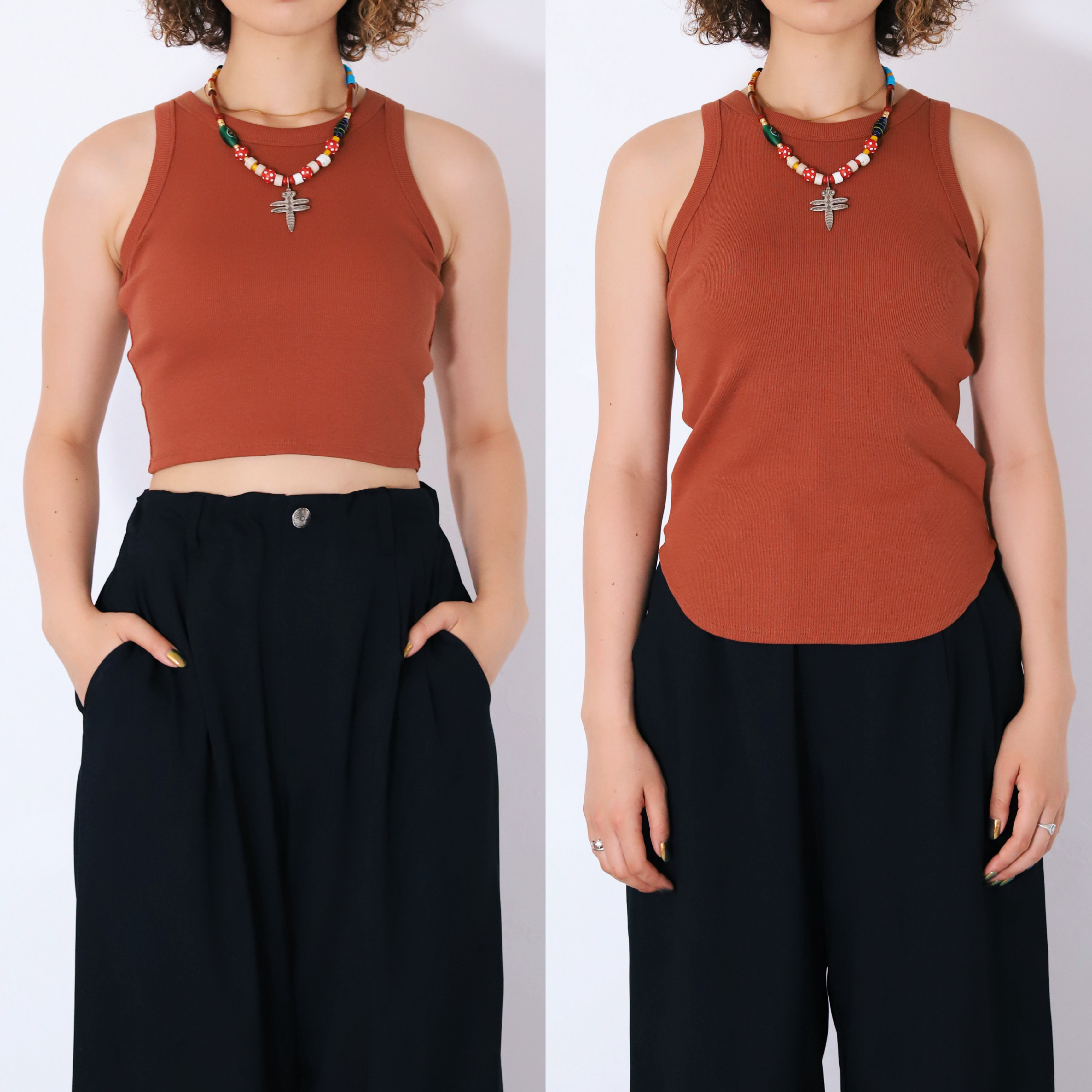 ァッション人気ブランドランキング Stretch ストレッチリブブラタンクトップ / Top Tank Bra RIB タンクトップ