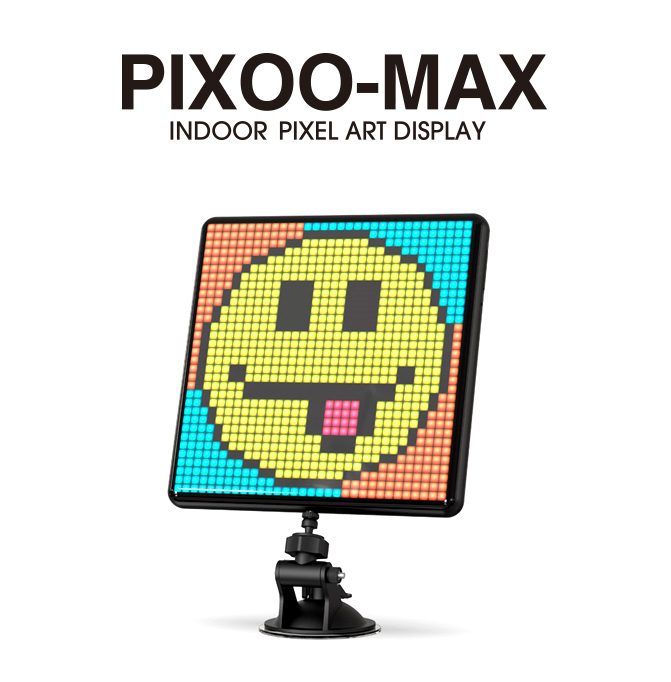 DIVOOM PIXOO64 64X64 ピクセルアートフレーム ドット絵表示 DIV-PX64-BK安心の国内正規代理店 - 2
