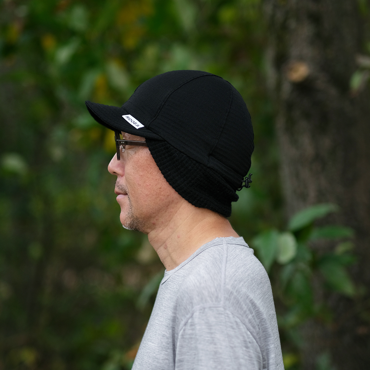 Grid Merino Earmuff Cap | RIDGE MOUNTAIN GEAR Grid Merino Earmuff Cap | RIDGE MOUNTAIN GEAR