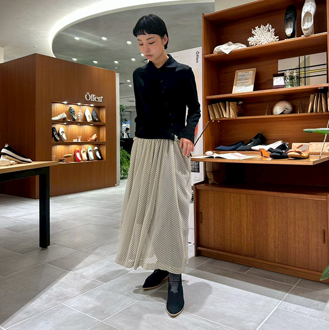 足のサイズ24cm / 着用サイズM