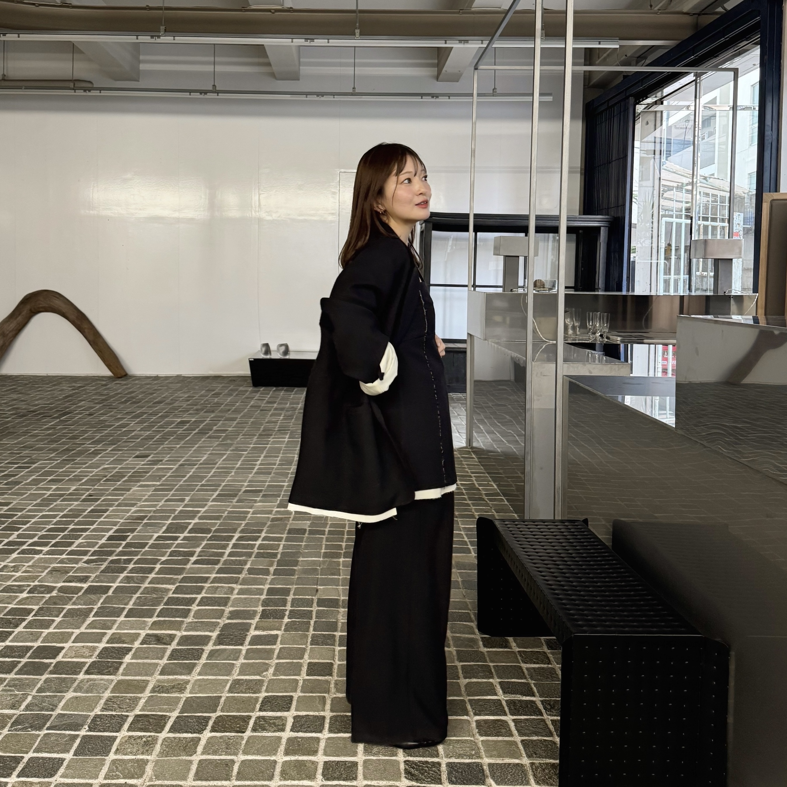 152cm / black