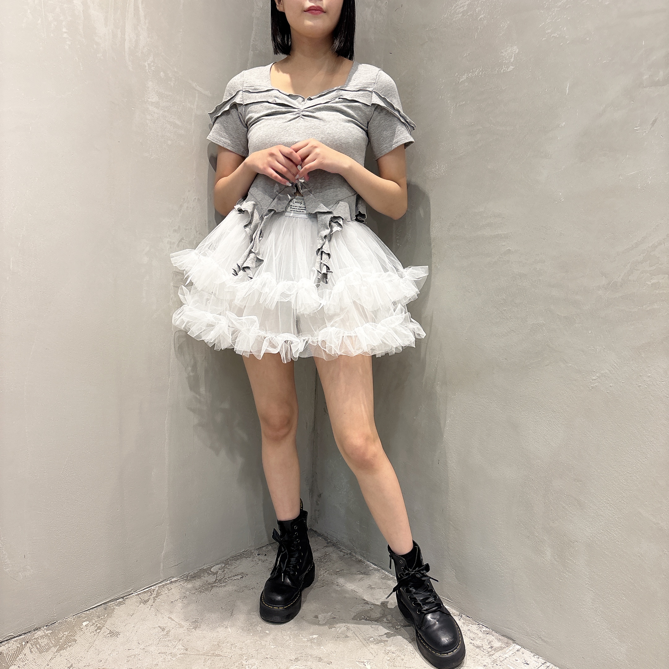 Staff：163cm ／GRAY