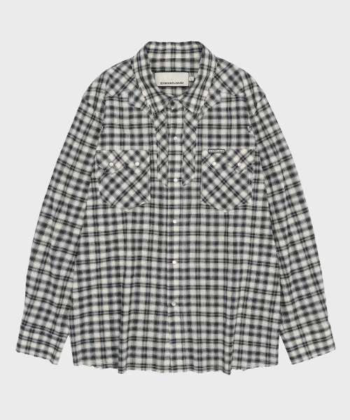 新品】LE SSERAFIMワルツ JP 日本公演 チェックシャツ XL