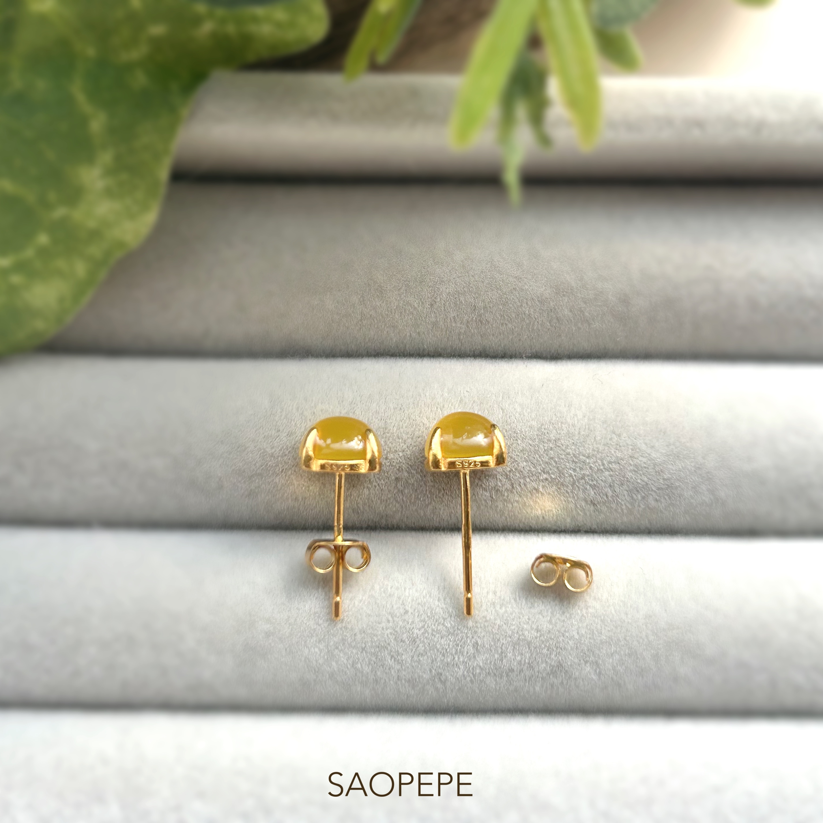 Silver925に18金メッキ