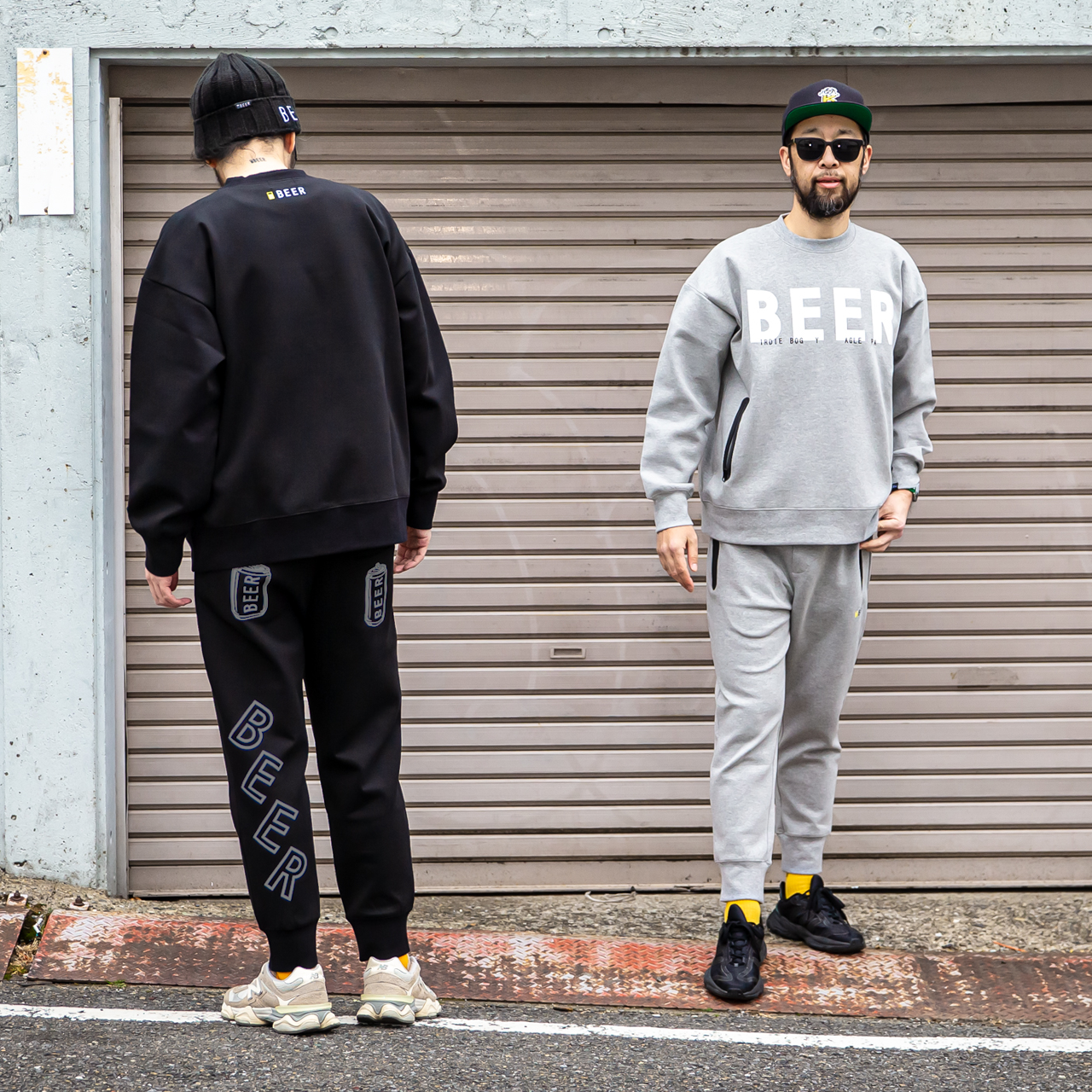 ブラック：184cm/XL　グレー：182cm/L