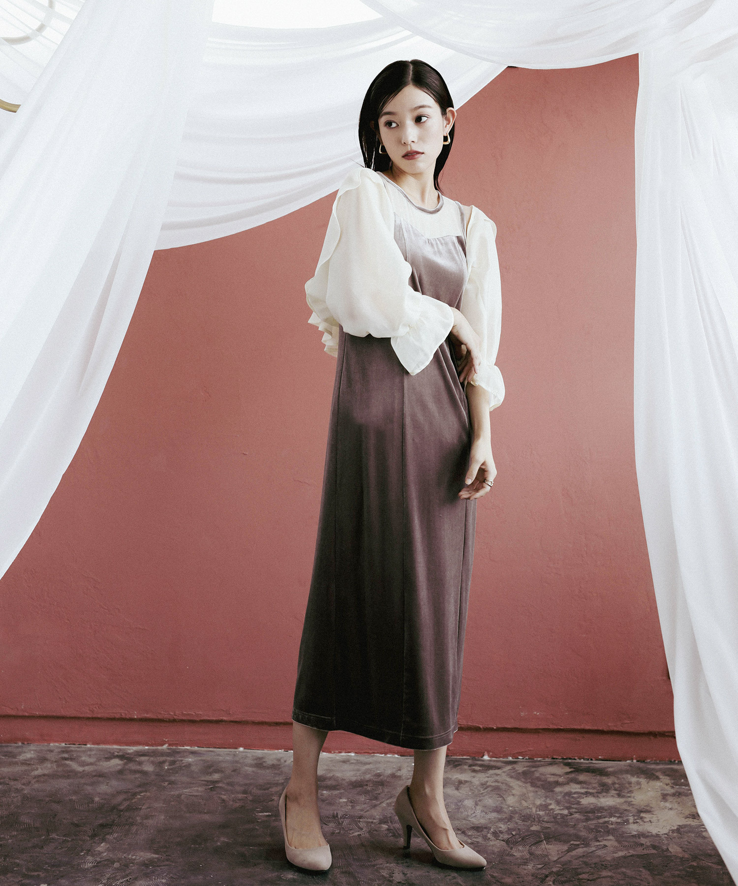REPLETE】Bolero belor DRESS(723918) | WHITE JOOLA ONLINE
