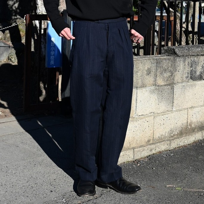 OLD JOE / DOUBLE-PLEATED SMARTY TROUSER | GANKO