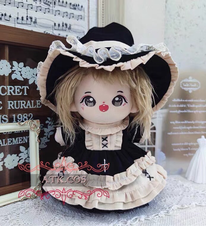 オリジナル　ぬいぐるみ　小鳥遊カコ　魔女　20cm 着せ替えハンドメイド