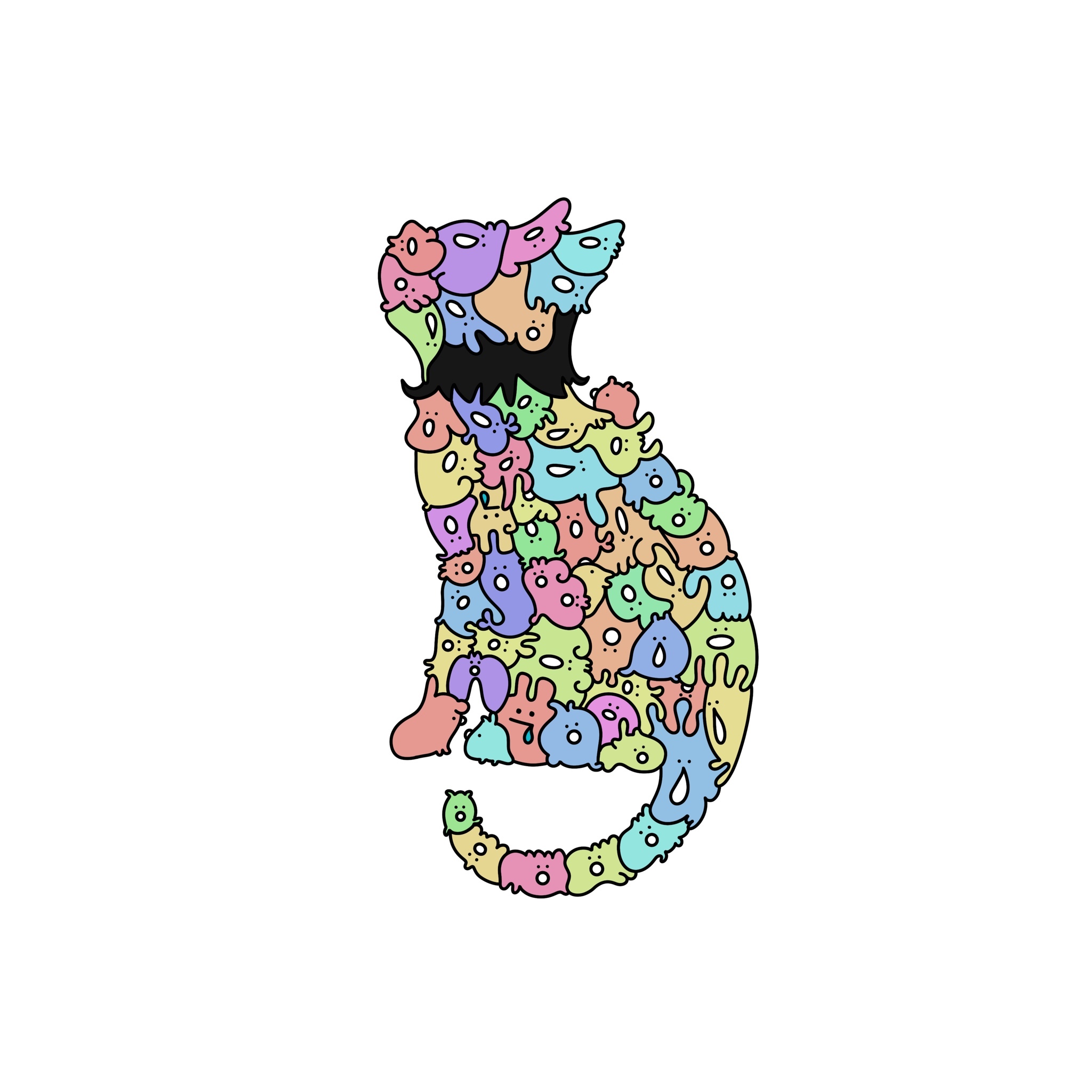 猫塗り方サンプル