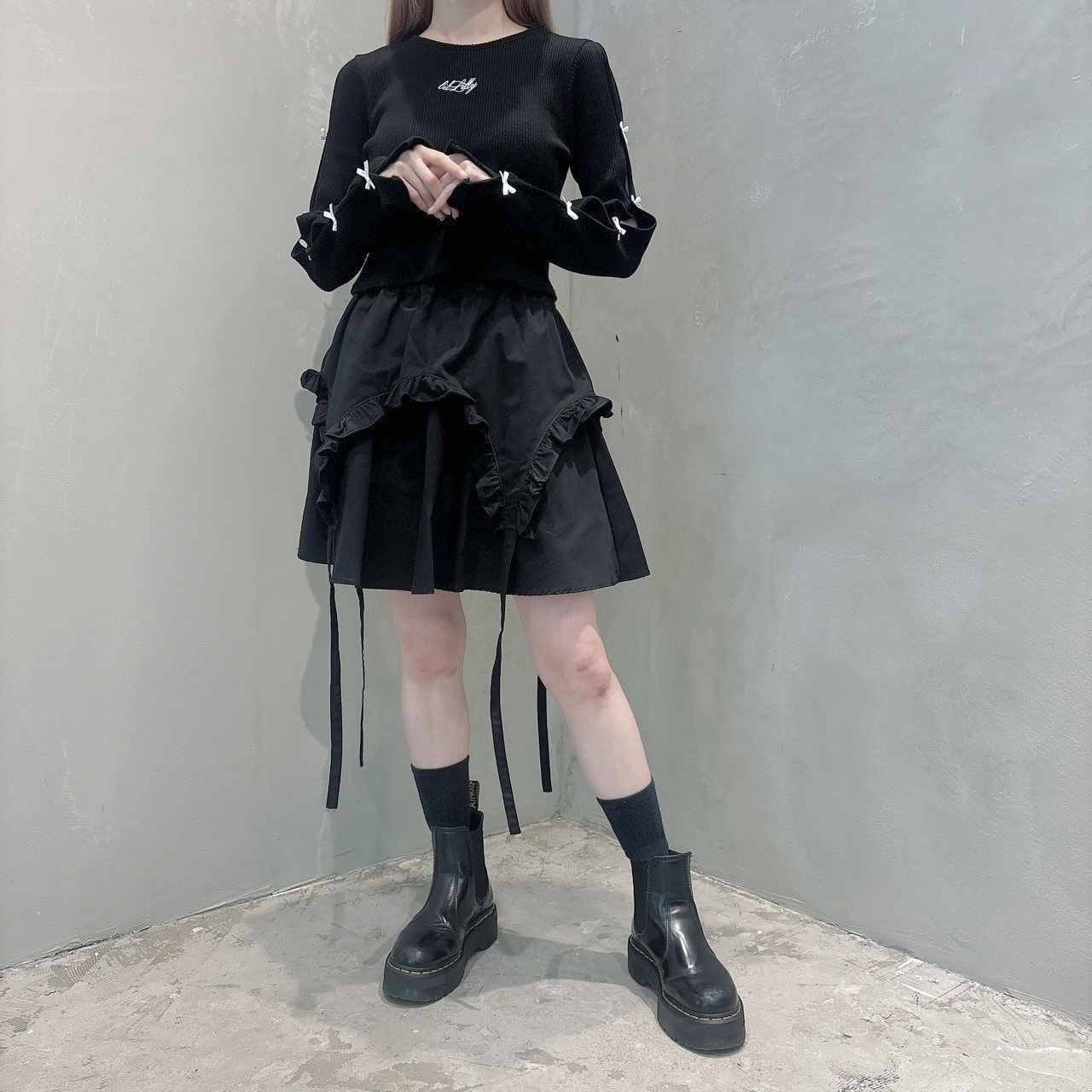 LITTLE /Frill garter miniskirt | BANK ONLINE STORE LITTLE /Frill garter miniskirt | BANK ONLINE STORE