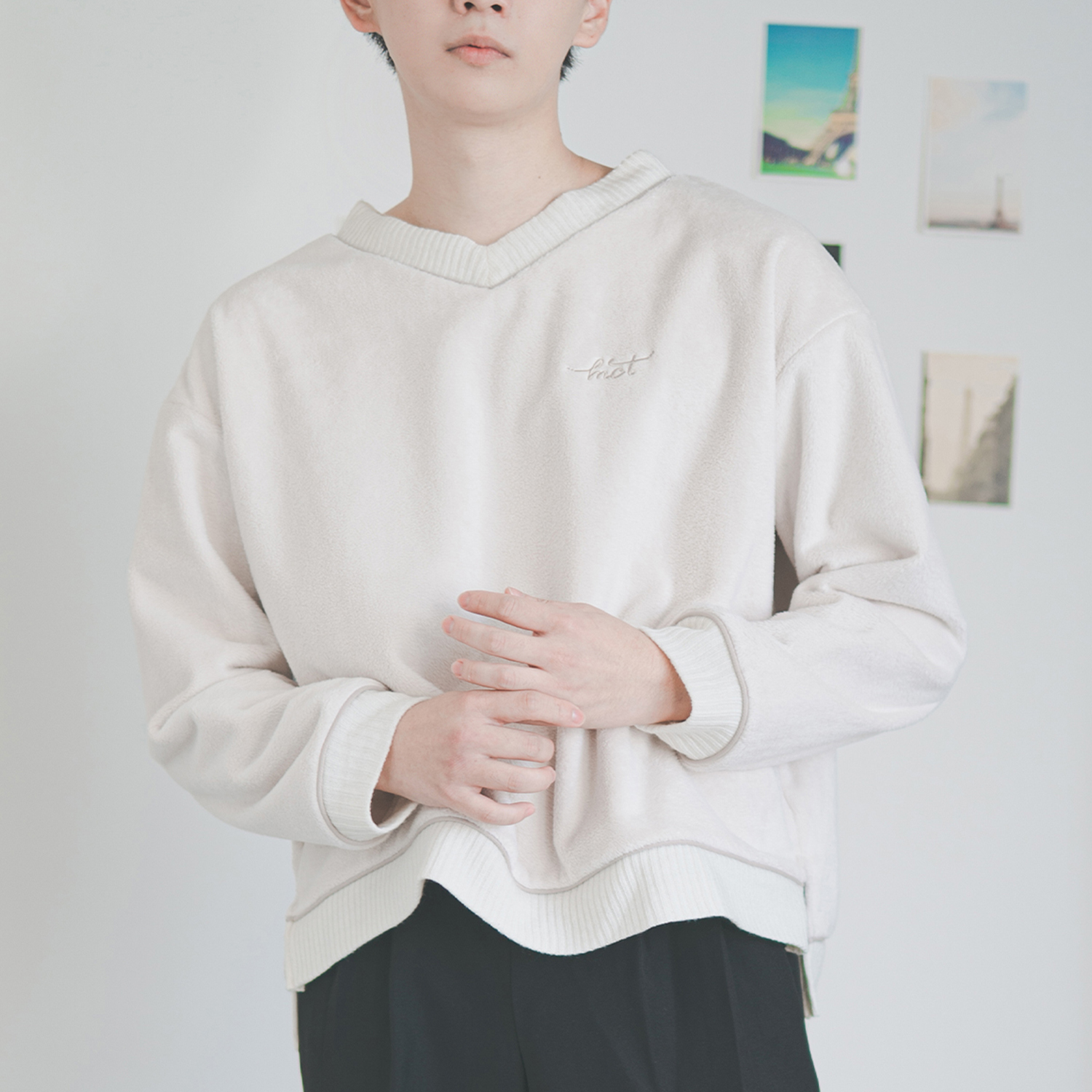 177㎝ グレー M着用