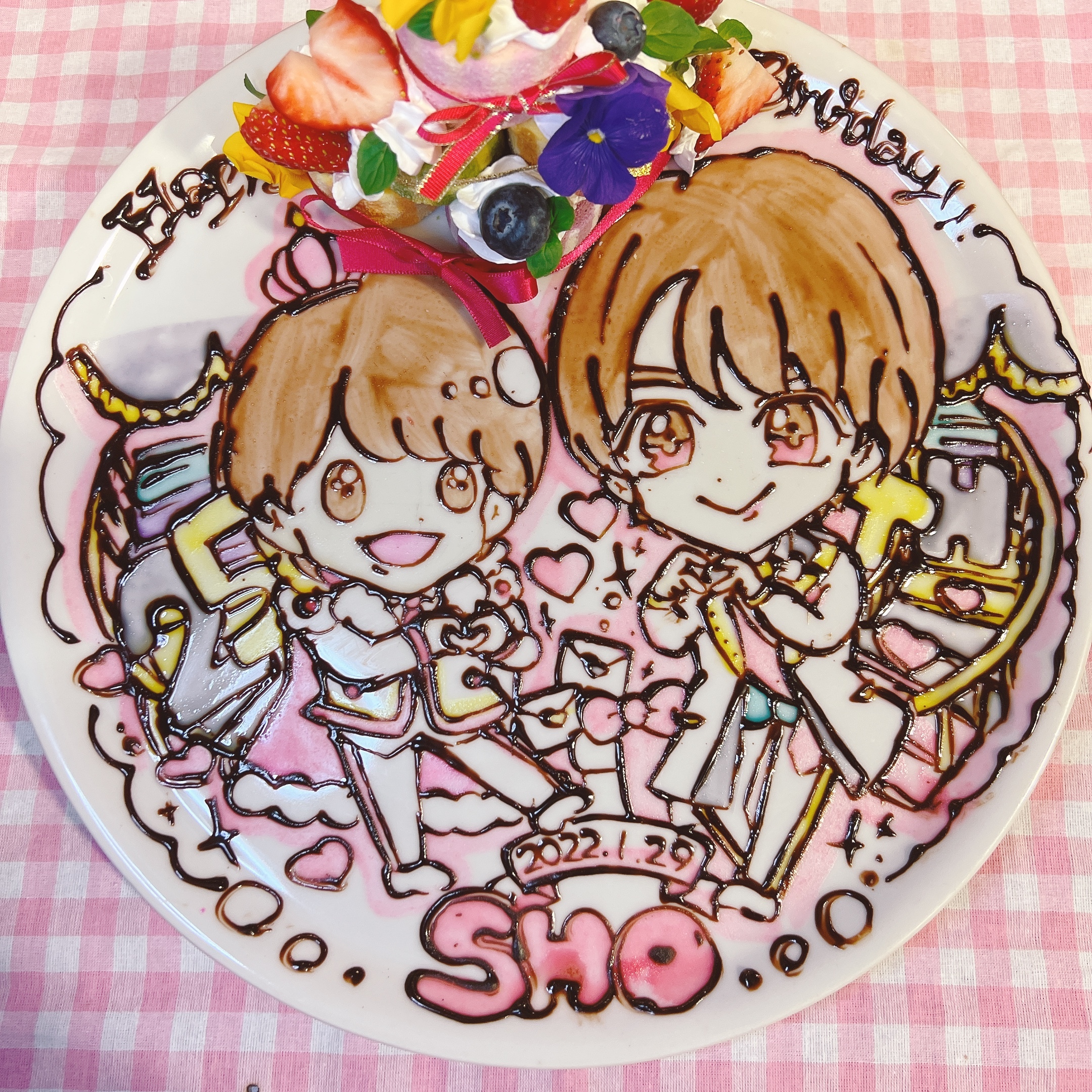 大切な方をキャラクター風に可愛くお描きします♡♡