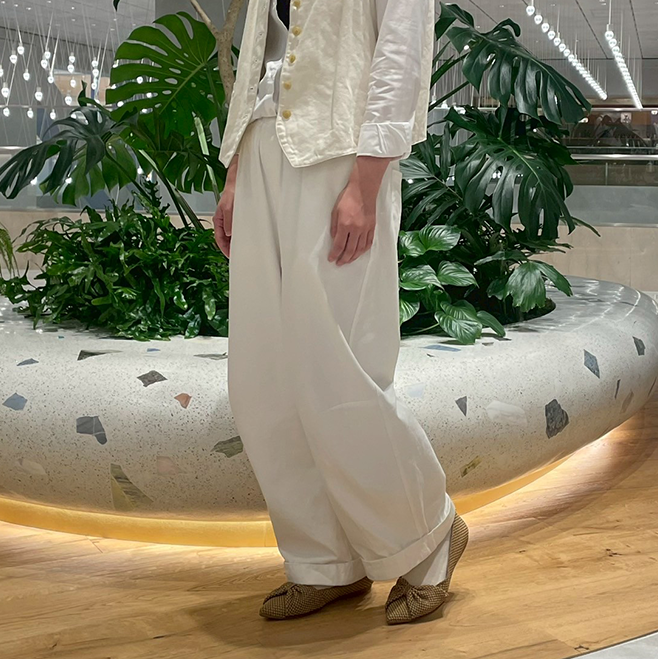 足のサイズ24cm / 着用サイズ39