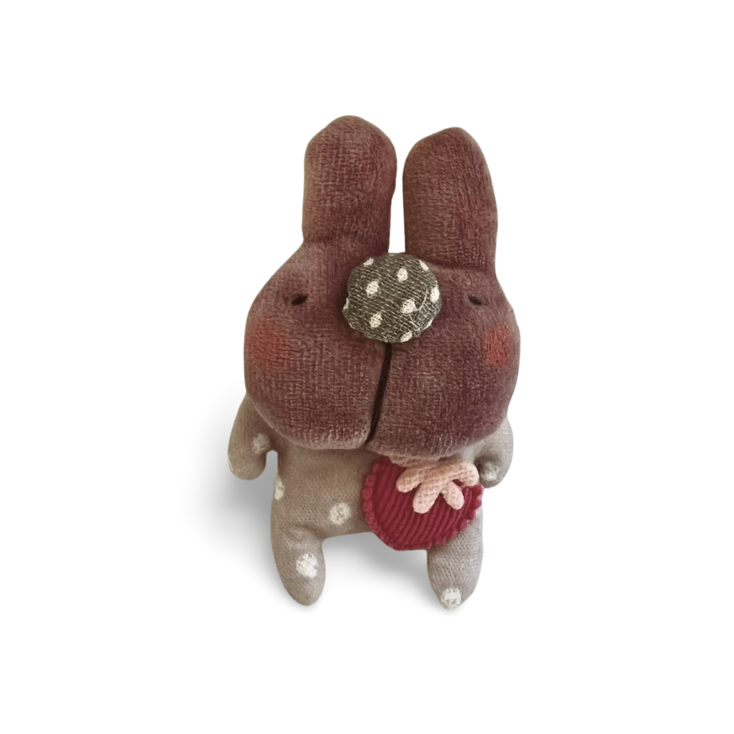 パッションピンクのいちご（薄ピンク房）1　正面