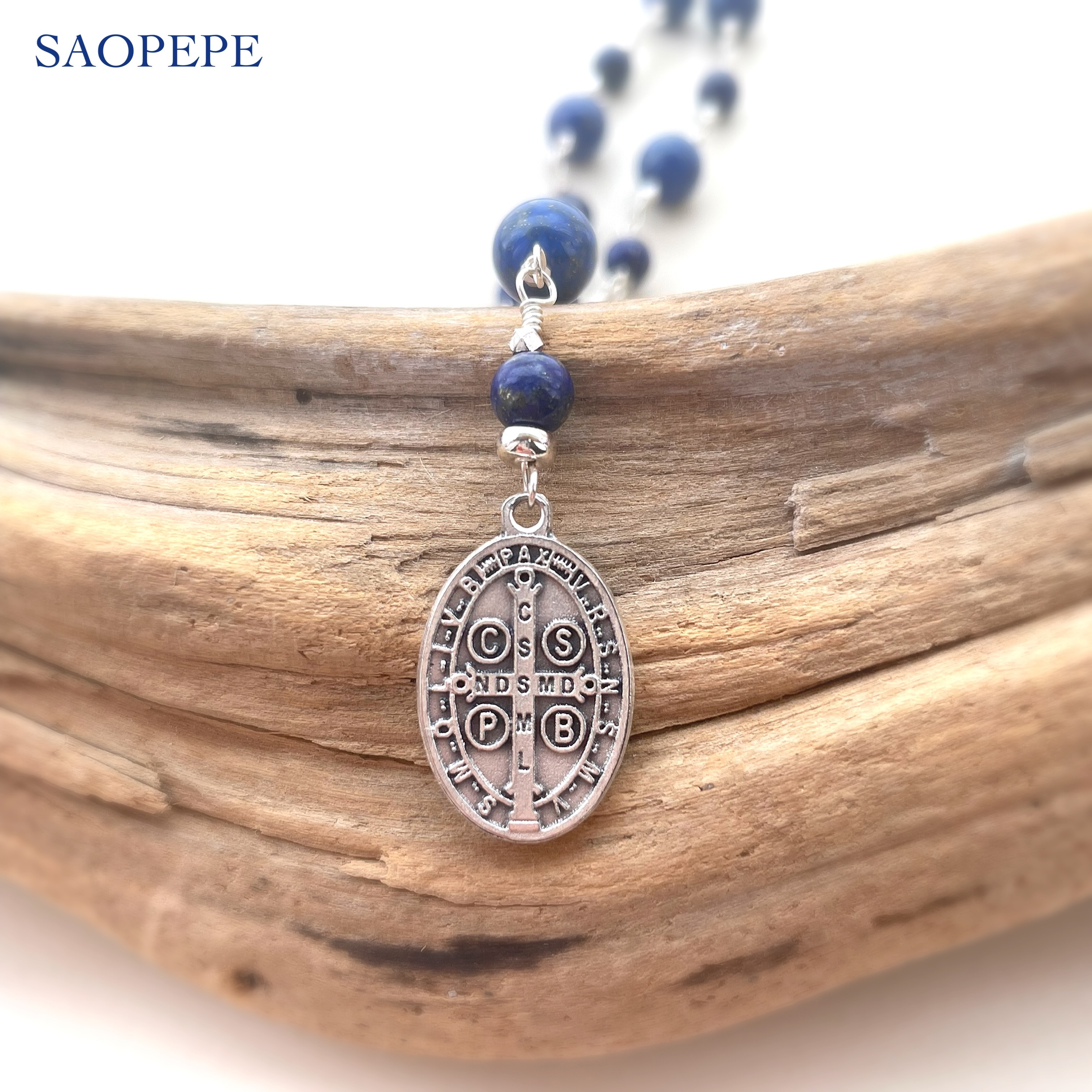 イタリア製・聖ベネディクトのメダイ