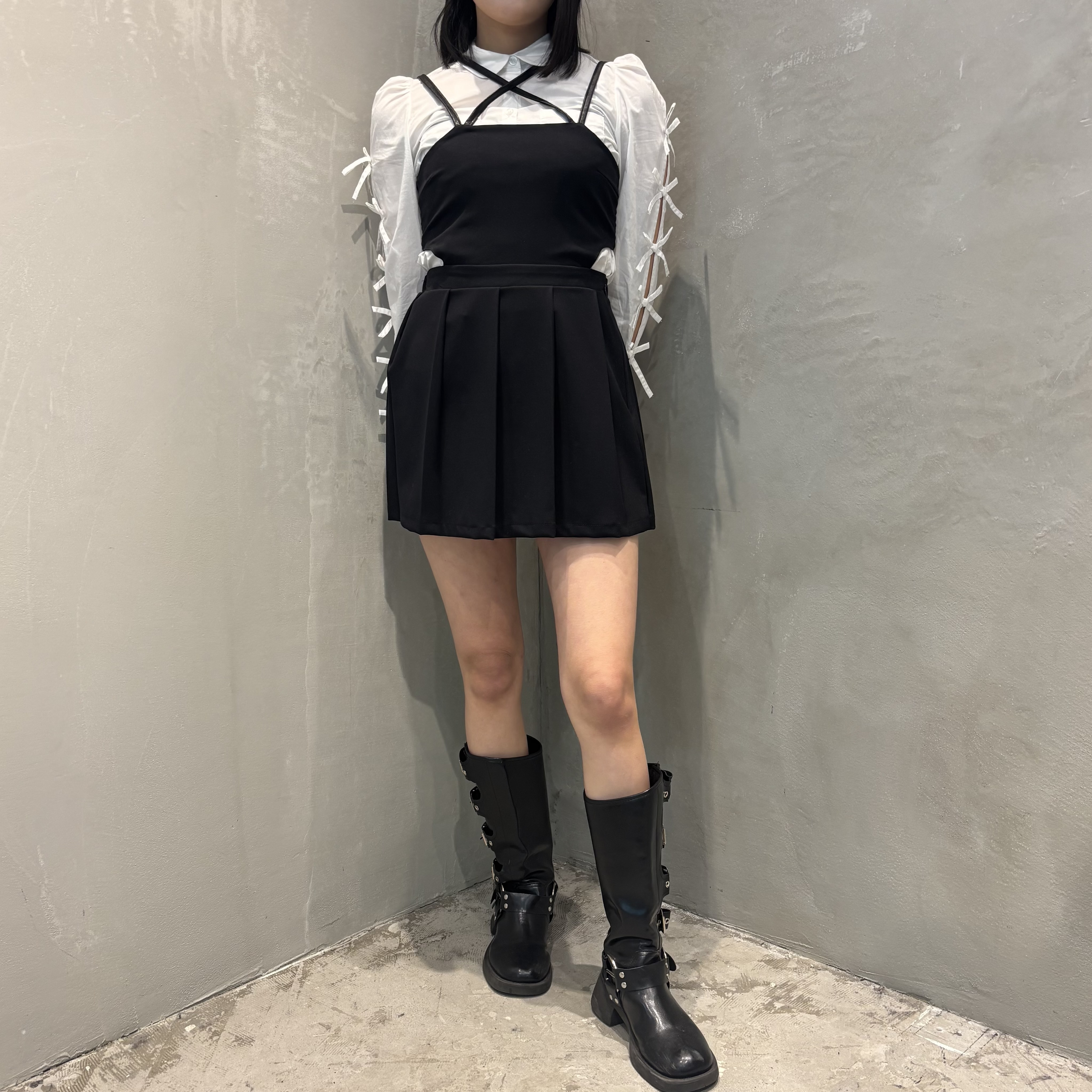Model：165cm ／BLACK