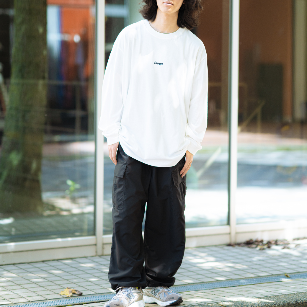 モデル173cm男性　ホワイト サイズ／L 着用