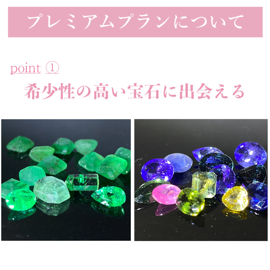 廃棄宝石を救う定期便 プレミアムプラン Differencee ディファレンシー