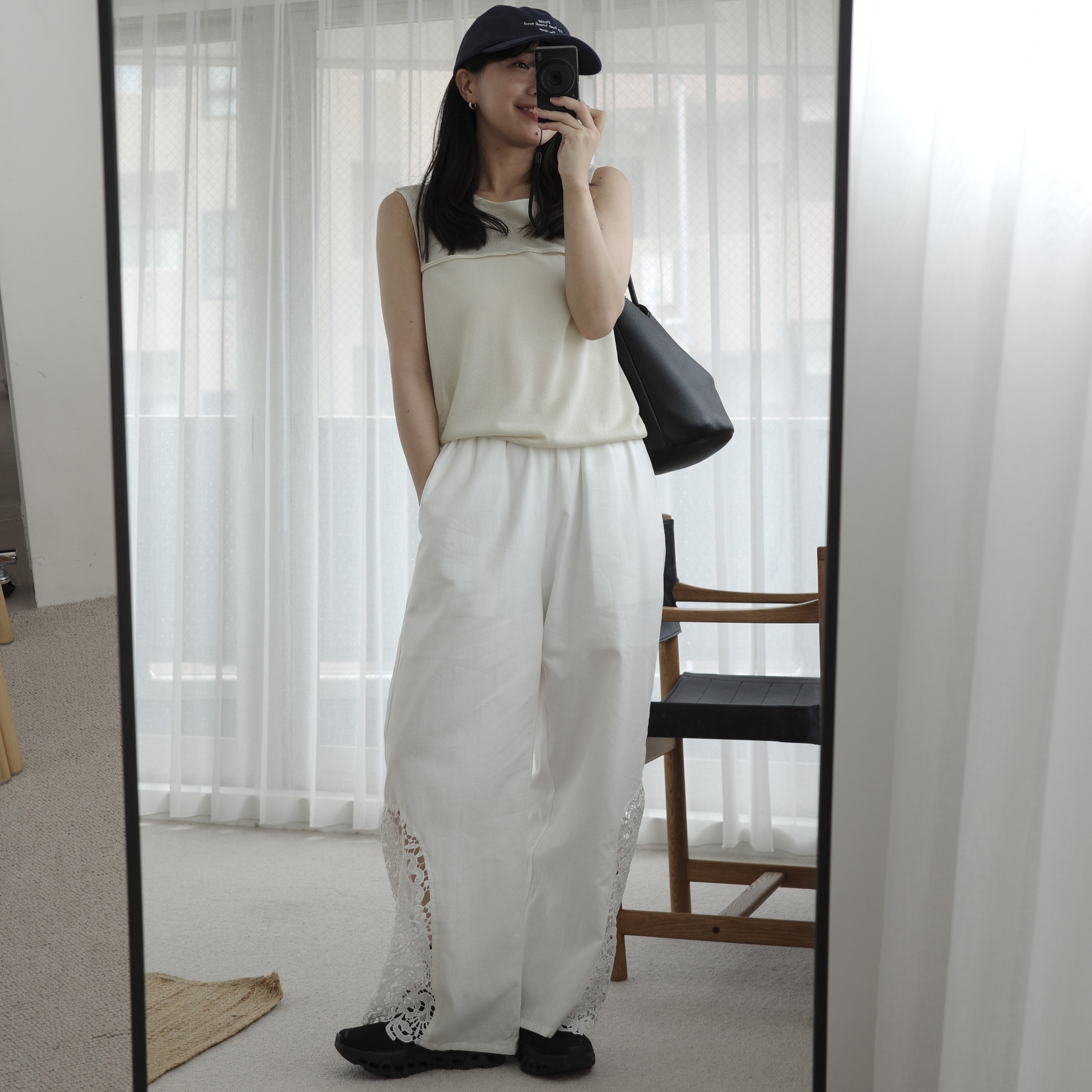 159cm Off White M size