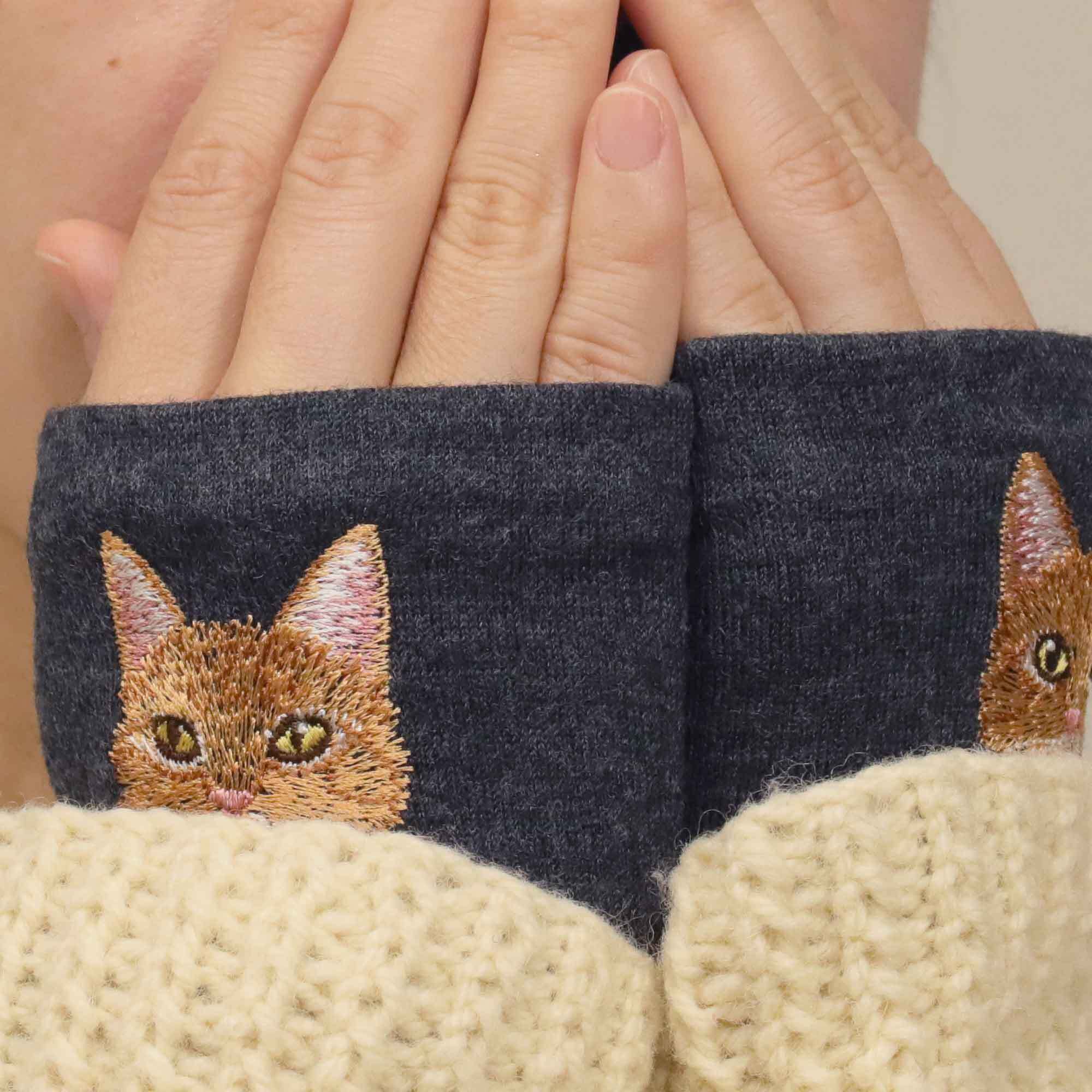 生地色：杢ブラック