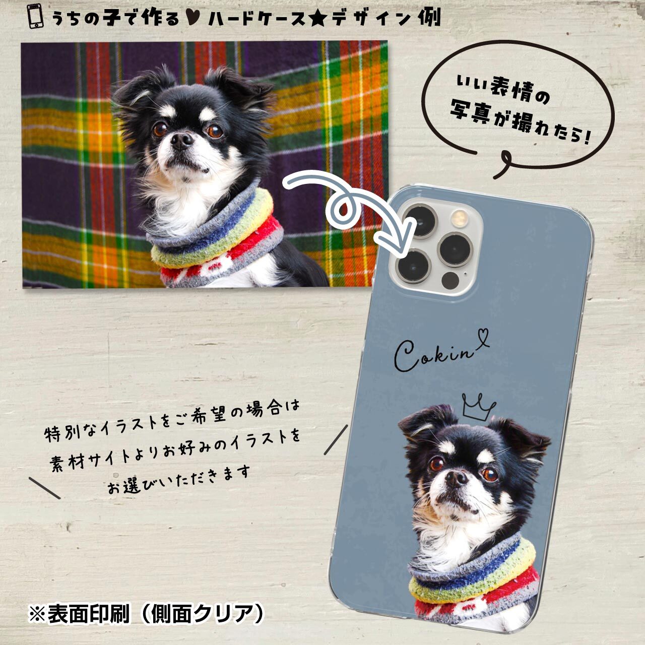 うちの子で作るハードケース