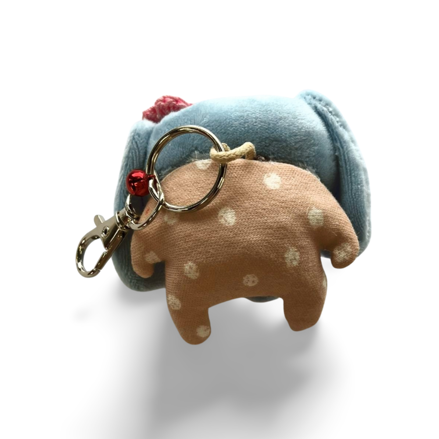 ピンクの花飾り×ピンク蝶ネクタイ（背面）