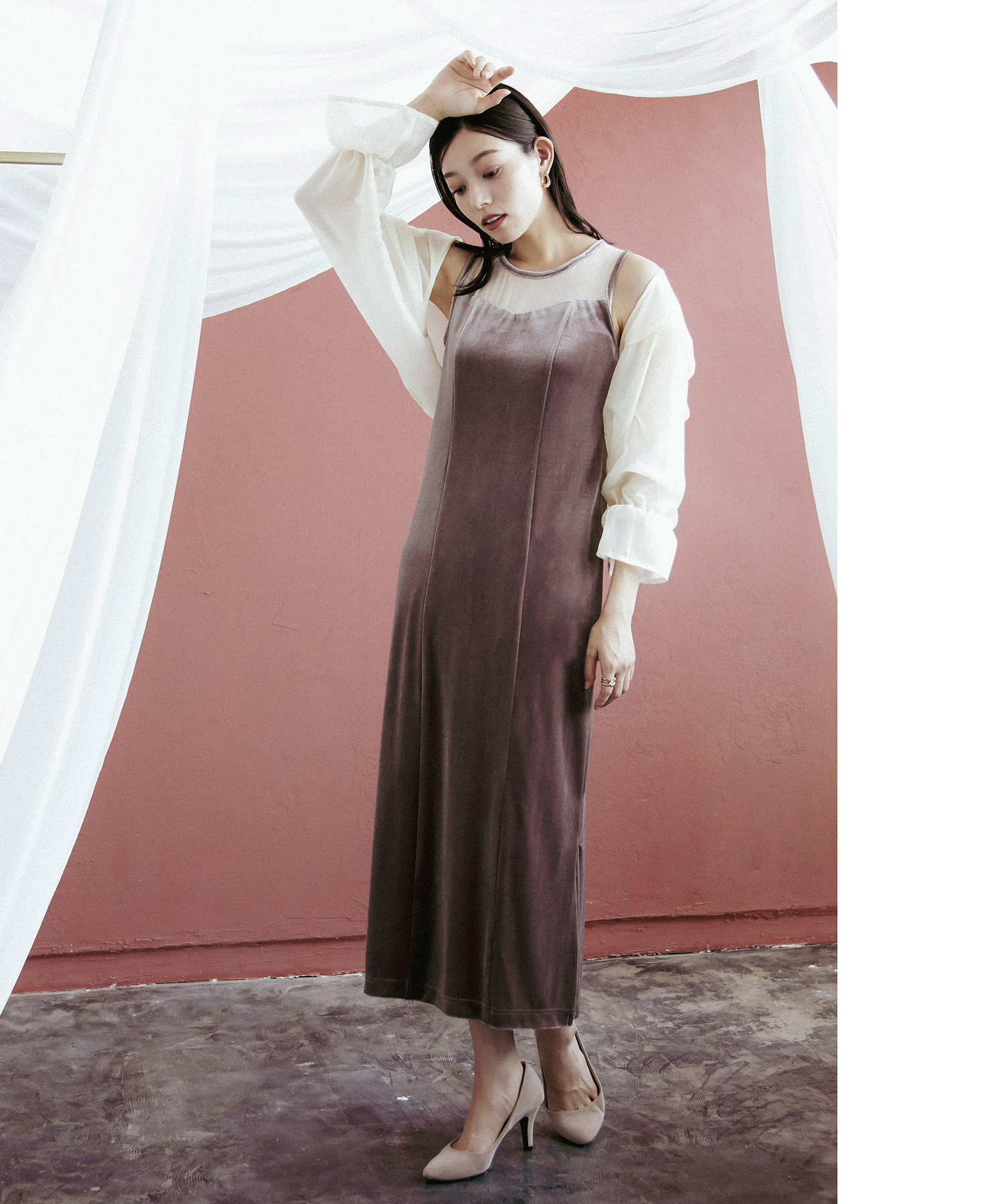 REPLETE】Bolero belor DRESS(723918) | WHITE JOOLA ONLINE