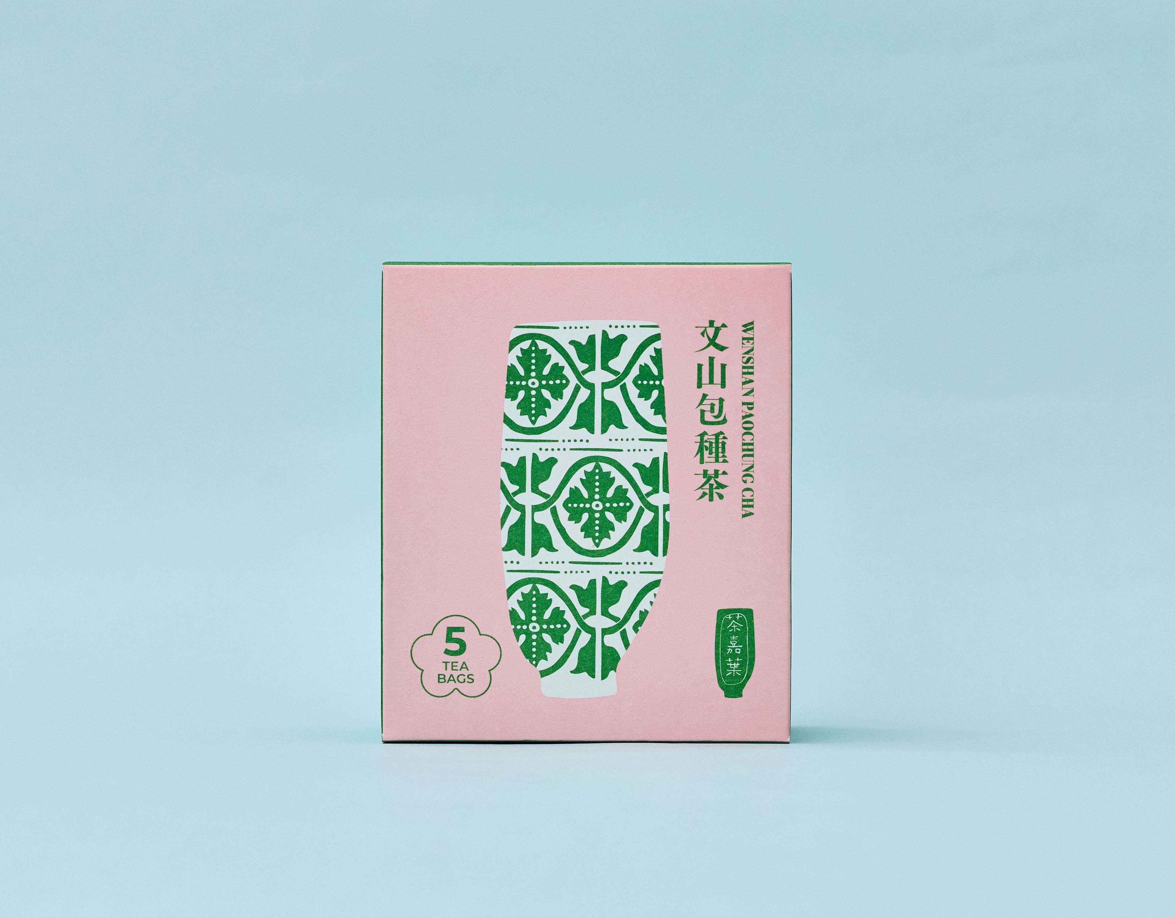 文山包種茶ティーバッグ　5P入り　¥1,280