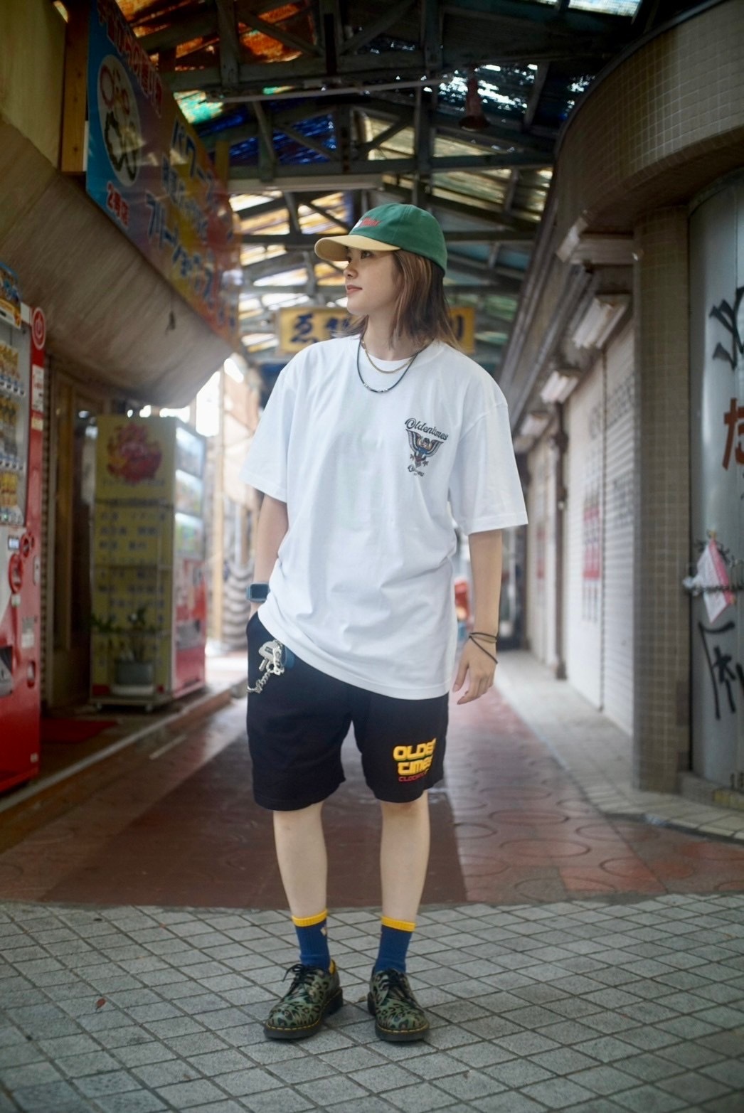 WHITE/164cmLサイズ着用