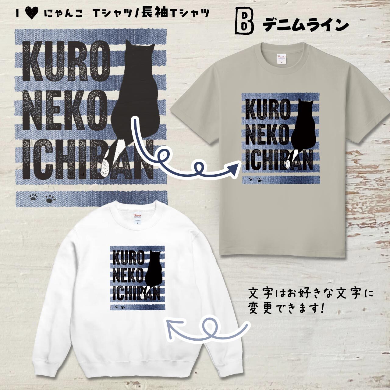 (B) デニムライン