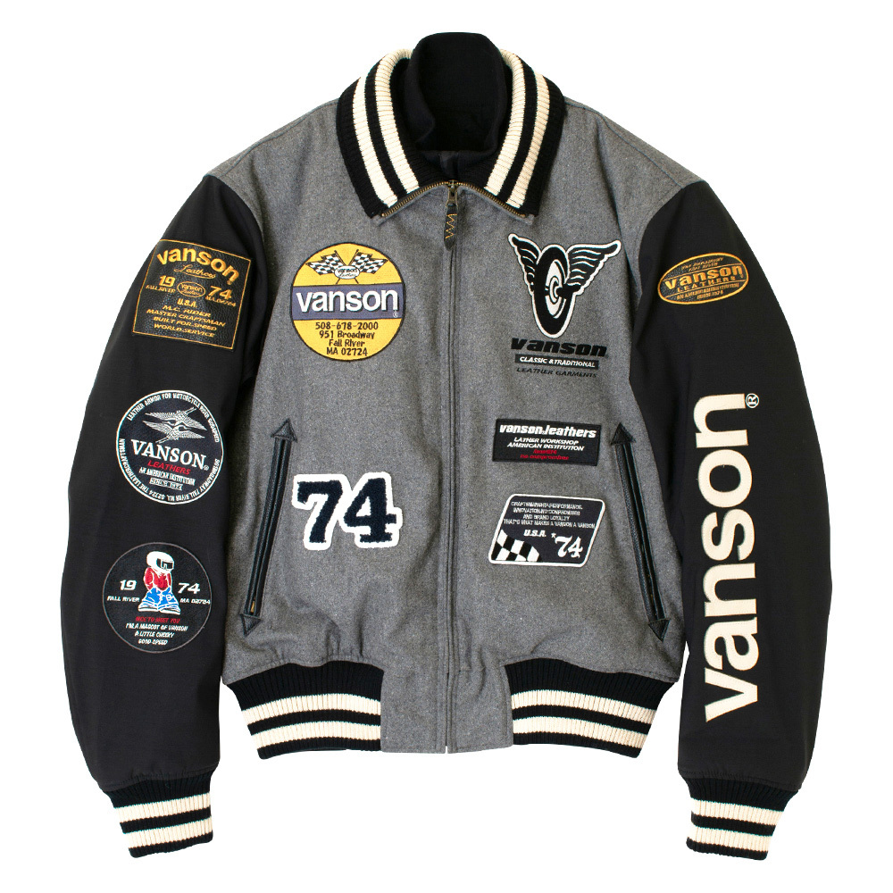 VS24107W アワードジャケット | vansonleathers VS24107W アワードジャケット | vansonleathers