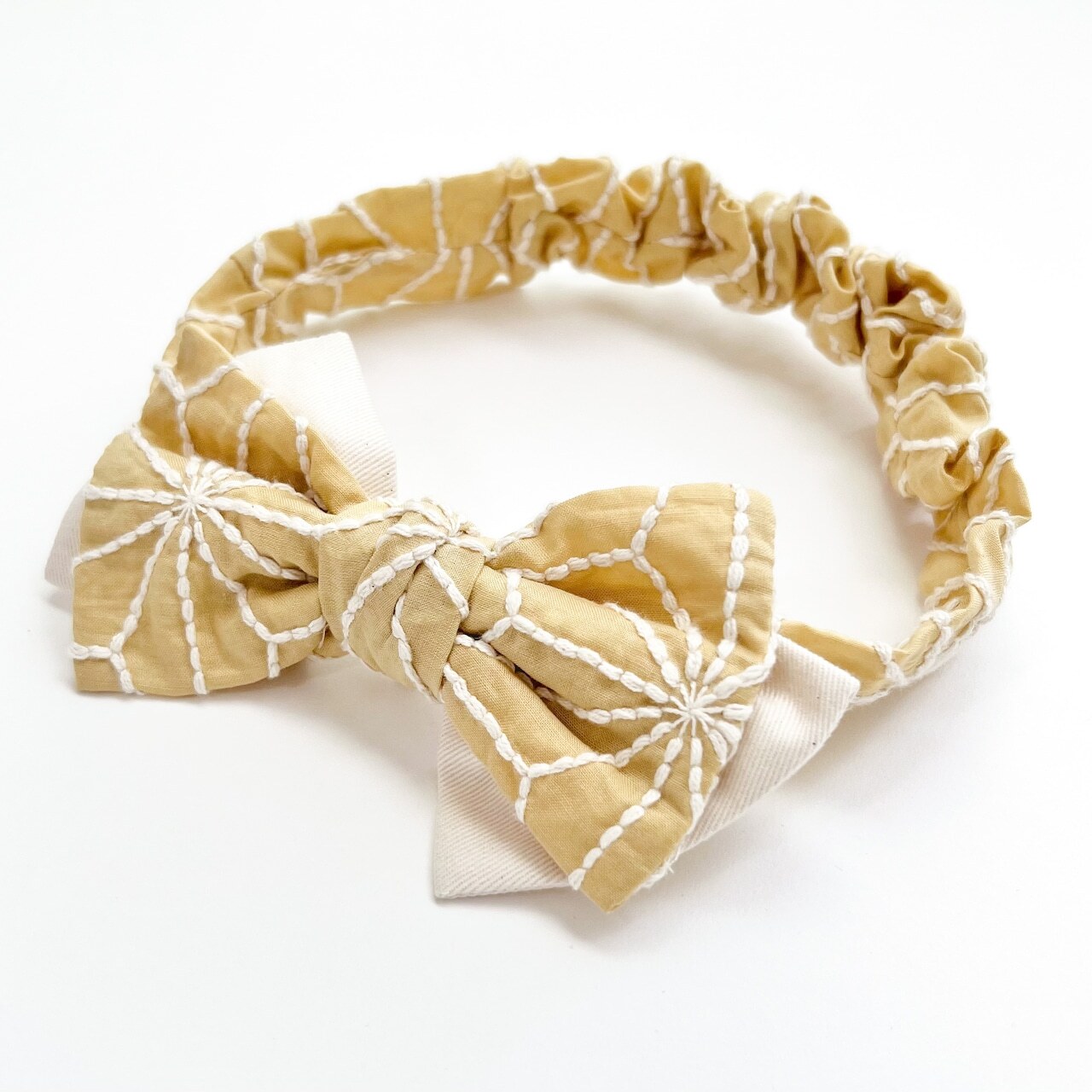 ダブルリボンヘアバンド