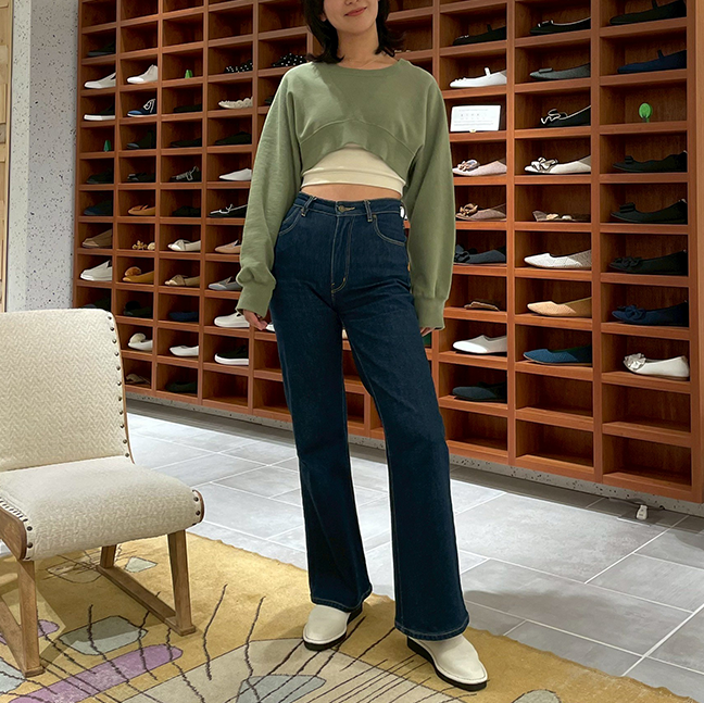 足のサイズ24cm / 着用サイズM