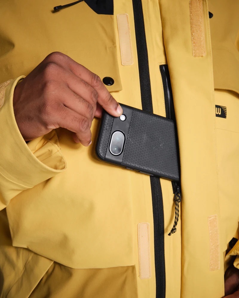 ラミネートジップポケット