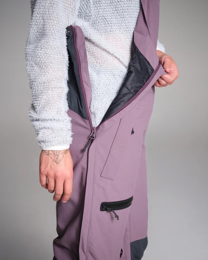 長めのツーウェイジッパー