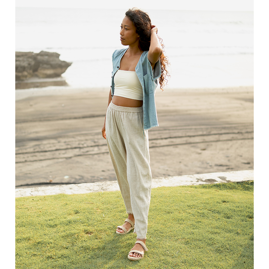 WITH JUNGLE NO SLEEVE SHIRT