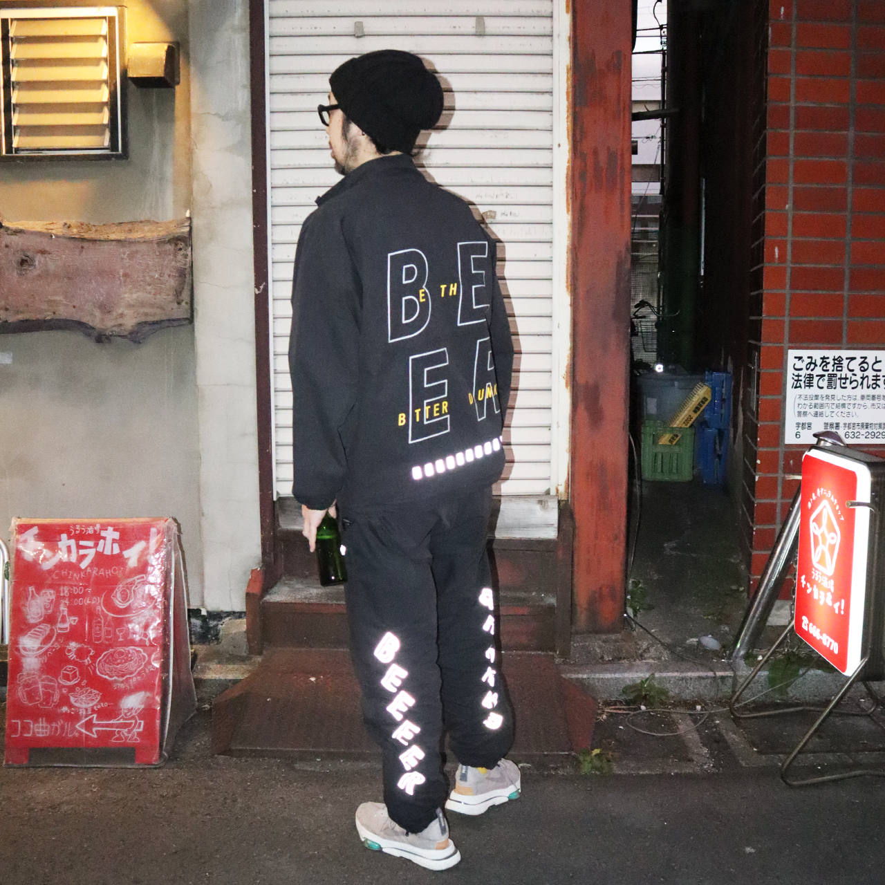 184cm：上下XL着用