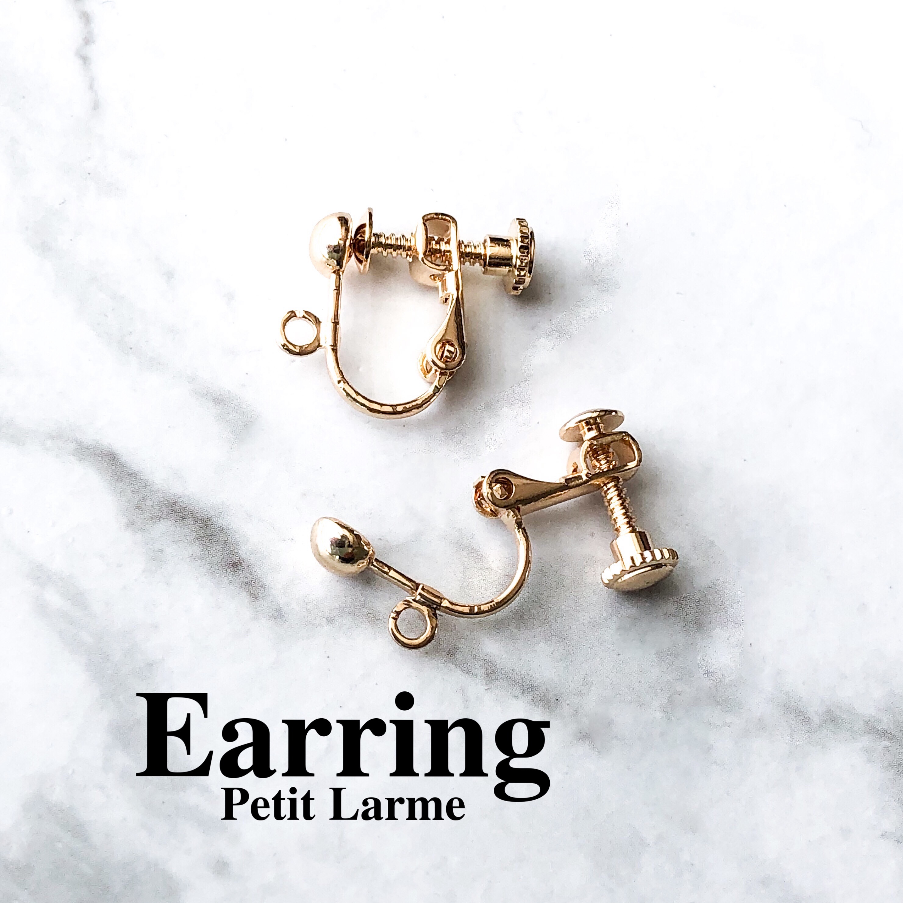 ネジで自分に合う強度を調整できる金具*｡✧クリップ式なのでワンタッチで簡単に付け外し可能。