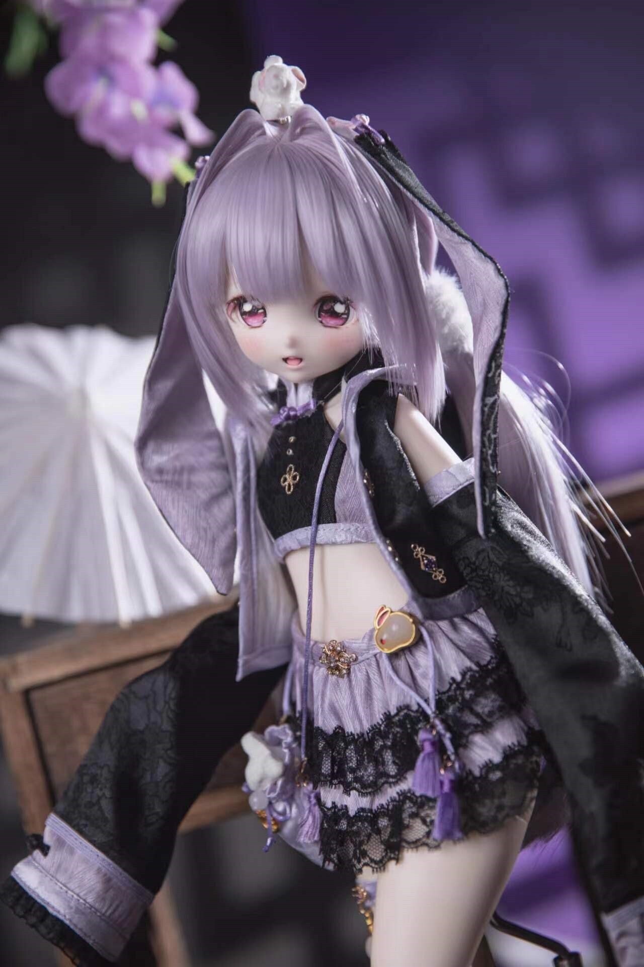 ♡ドール服♡「チャイナタウン黒と紫の限定色」 | Dream Dolls