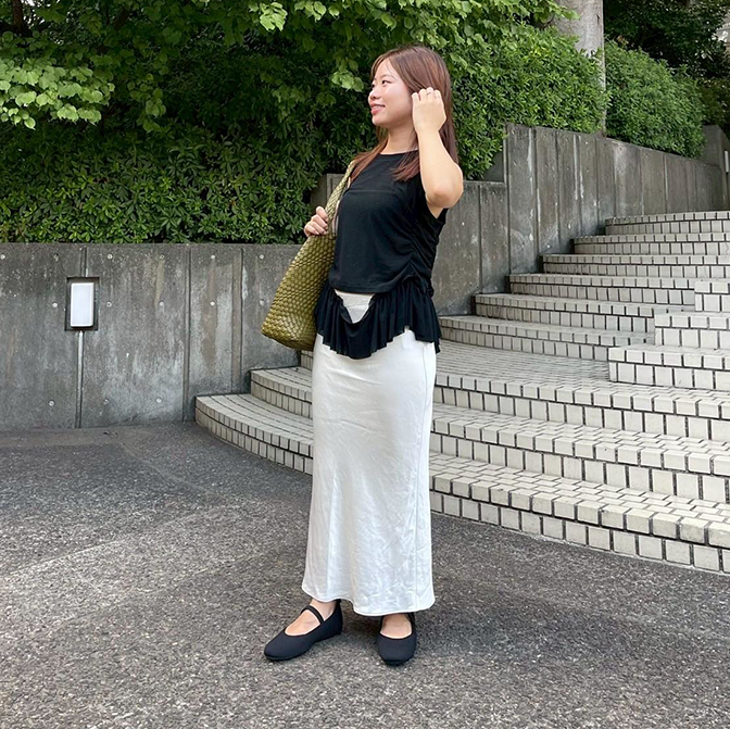 足のサイズ23cm / 着用サイズ36